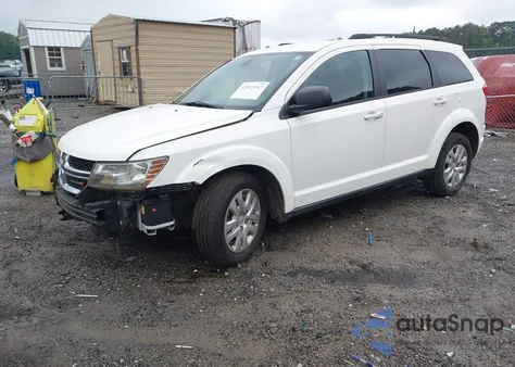 2018 Dodge Journey Se from USA, damaged, VIN 3C4PDCAB8JT529060